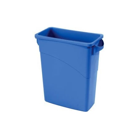 Rubbermaid Commercial Rubbermaid Recycling Can, 16 Gallon, Blue 1971257